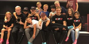 Voltflip gruppfoto barn Grupp förening